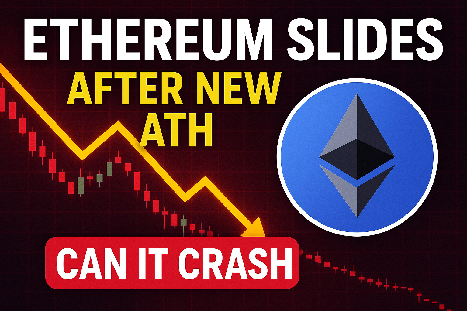 Ethereum Slides After Touching New ATH—Is a Bigger Dip Brewing?